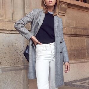 Sezane Manteau Johnson Coat size 34